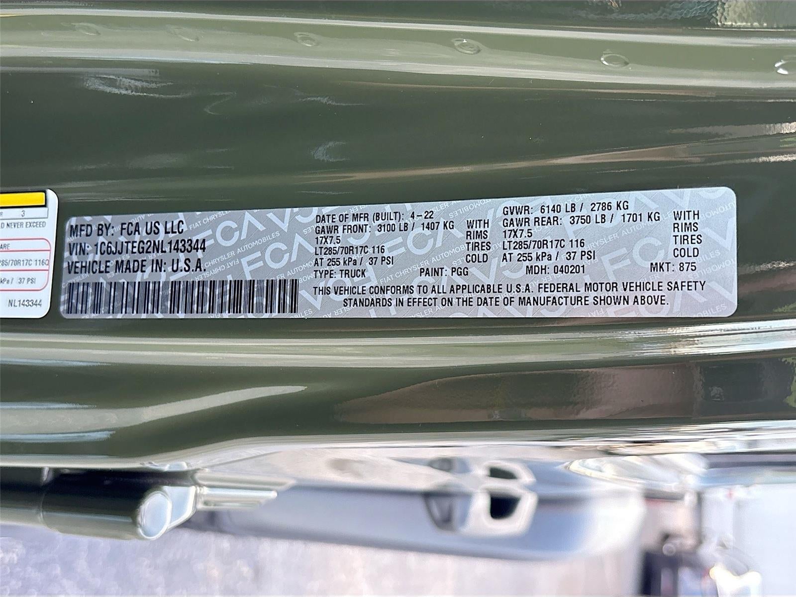 2022 Jeep Gladiator Mojave