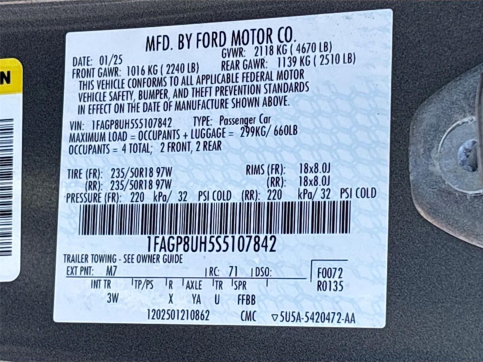 2025 Ford Mustang EcoBoost