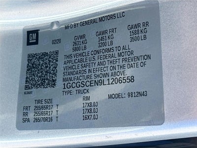 2020 Chevrolet Colorado 2WD LT