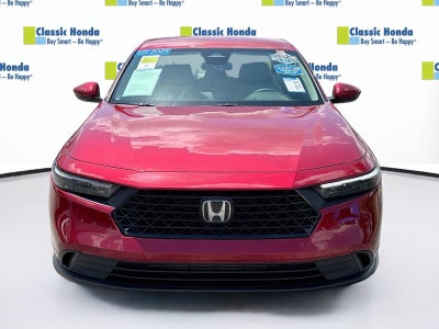 2025 Honda Accord Sedan LX
