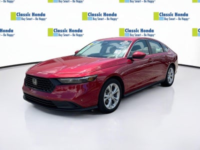 2025 Honda Accord Sedan LX