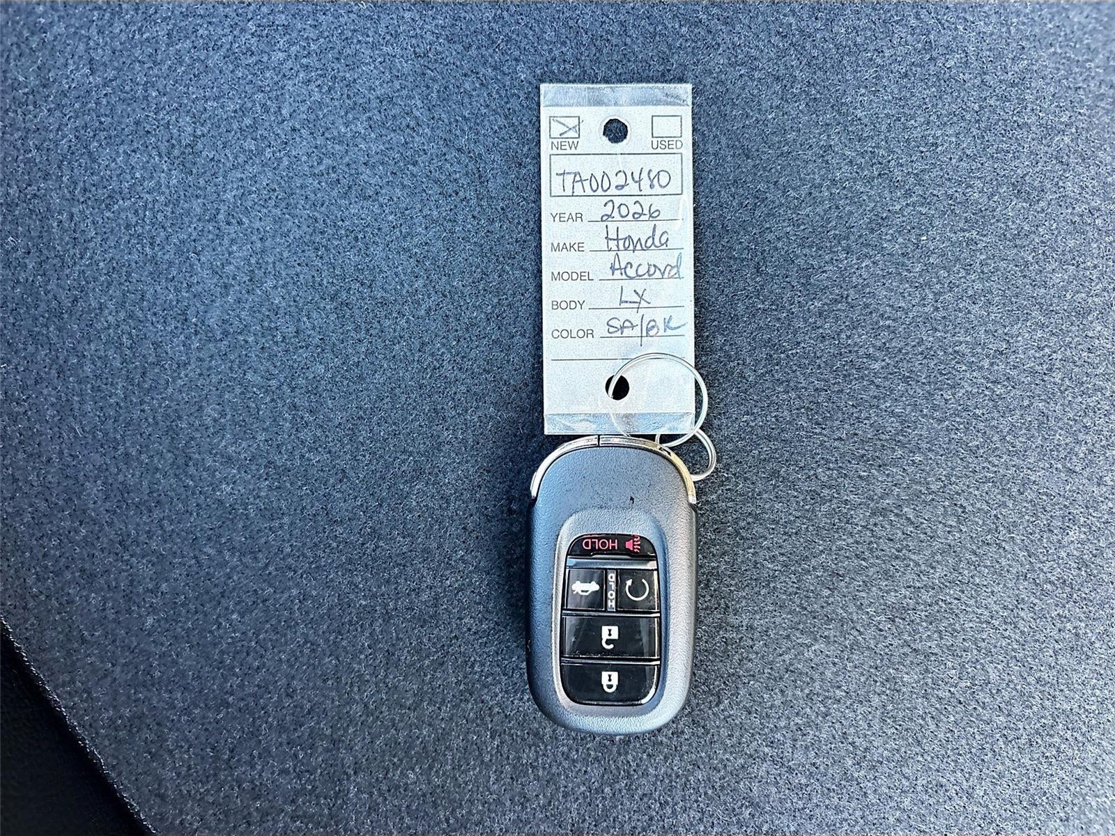 2026 Honda Accord Sedan LX