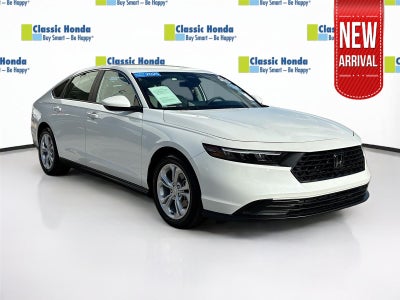 2025 Honda Accord Sedan LX