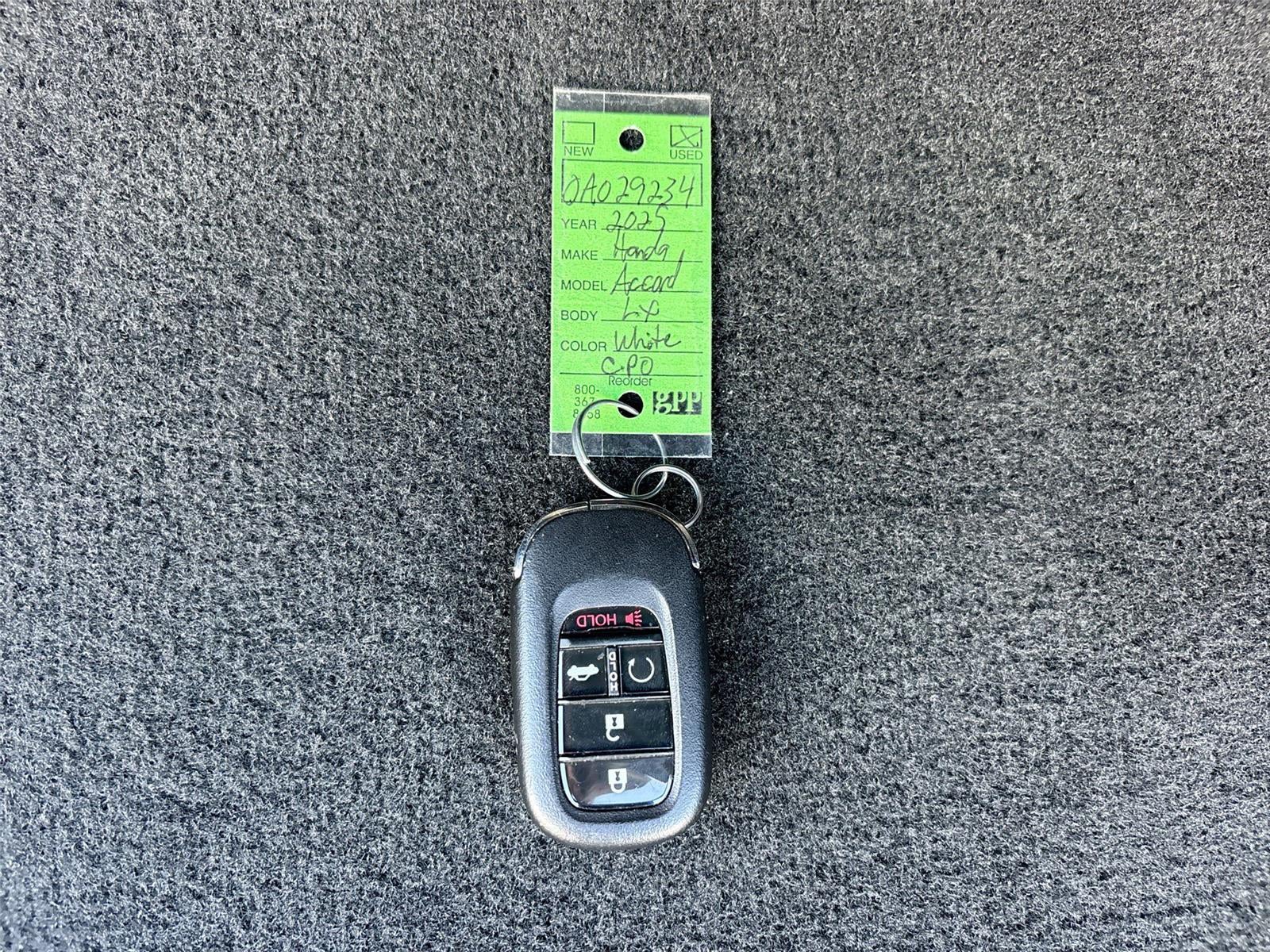 2025 Honda Accord Sedan LX