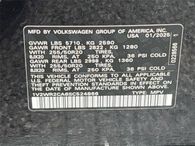 2025 Volkswagen Atlas 2.0T SE w/Technology