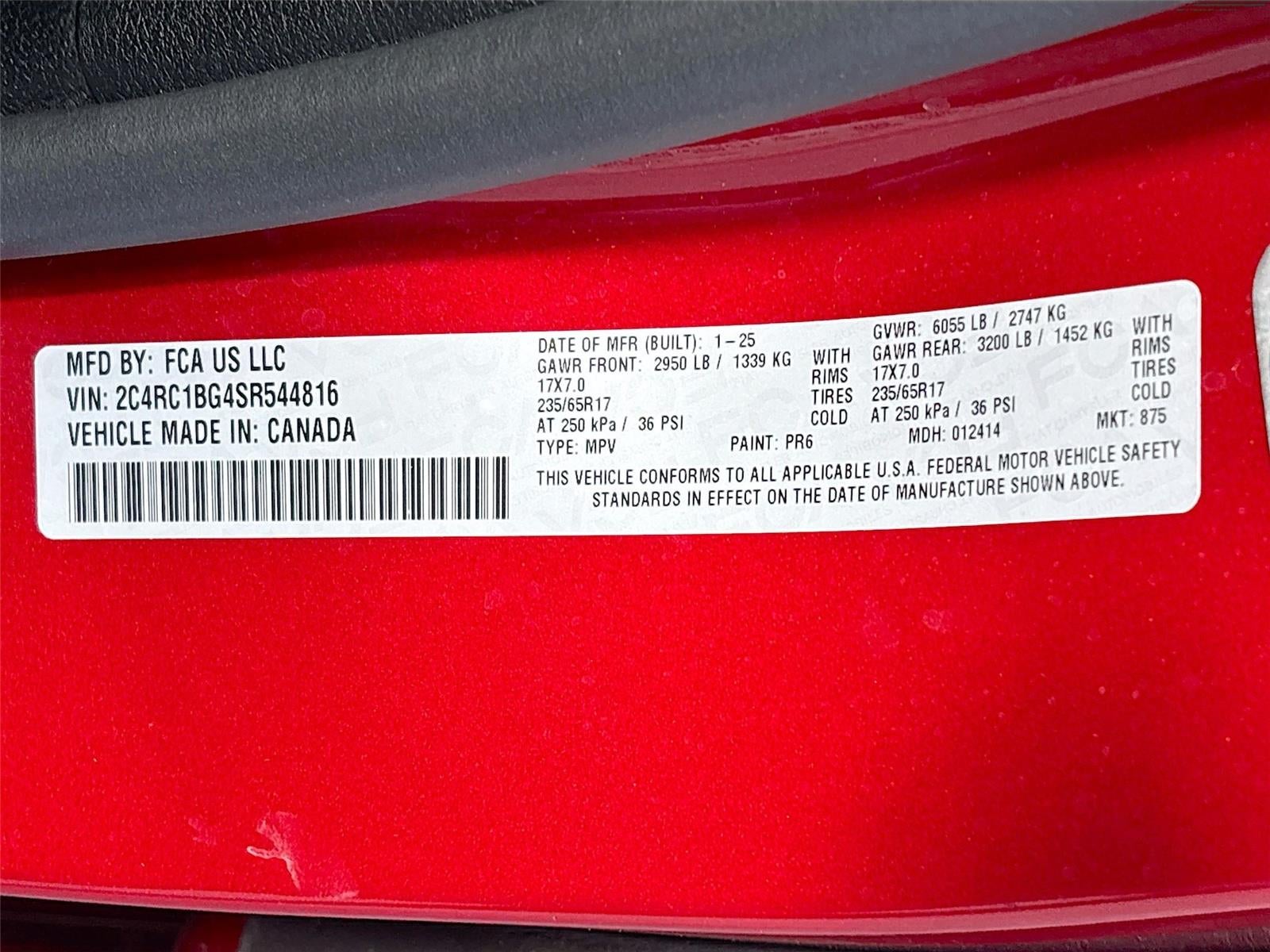 2025 Chrysler Pacifica Select