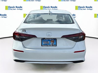 2025 Honda Civic Sedan LX