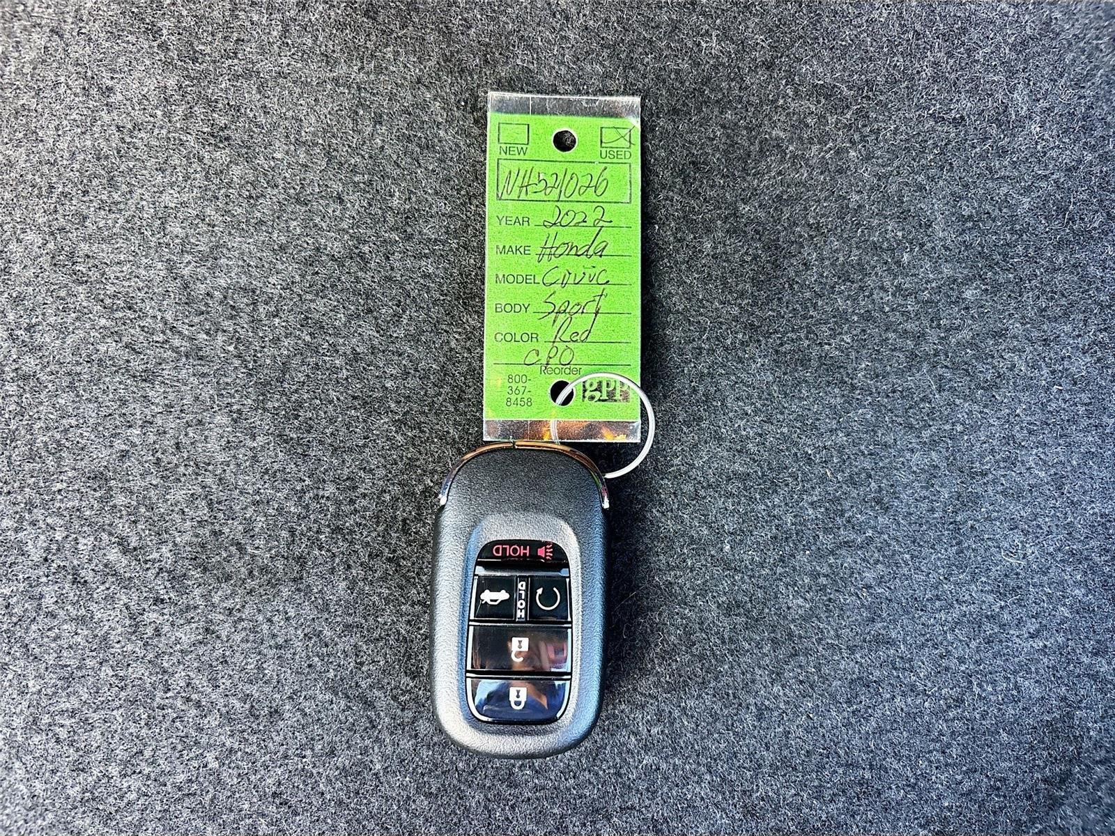 2022 Honda Civic Sport