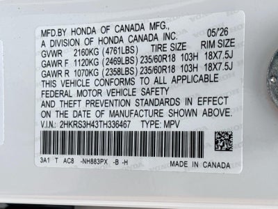 2026 Honda CR-V EX
