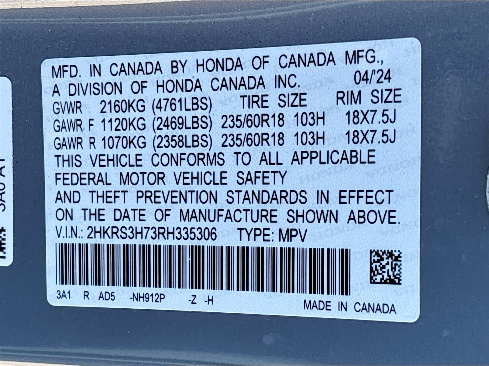 2024 Honda CR-V EX-L