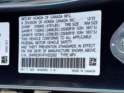 2026 Honda CR-V EX-L