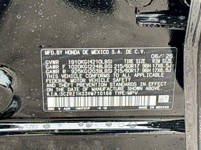 2027 Honda Hr-V LX