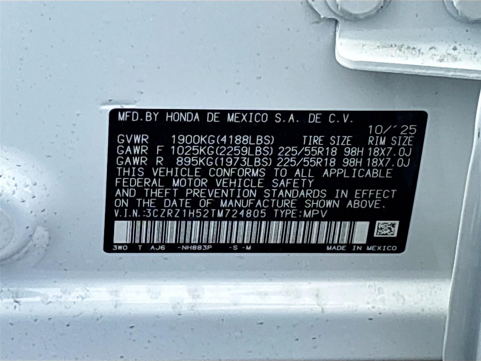 2026 Honda HR-V Sport