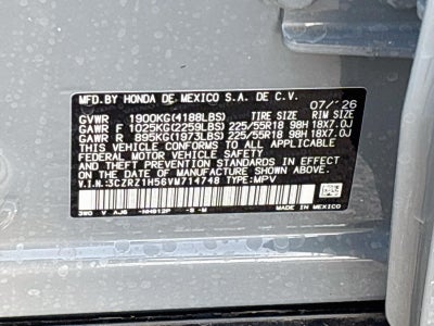 2027 Honda Hr-V Sport