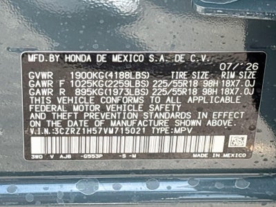 2027 Honda Hr-V Sport