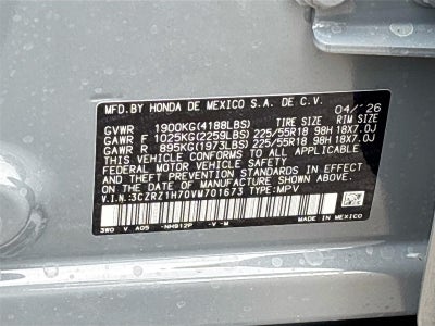 2027 Honda HR-V EX-L