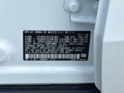 2027 Honda Hr-V LX