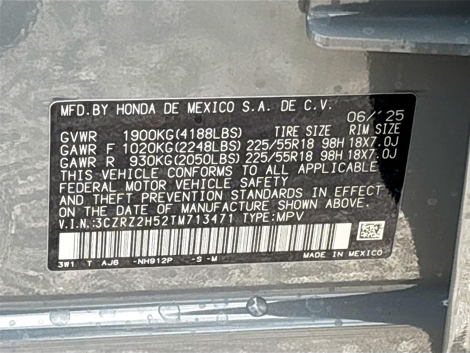 2026 Honda HR-V Sport