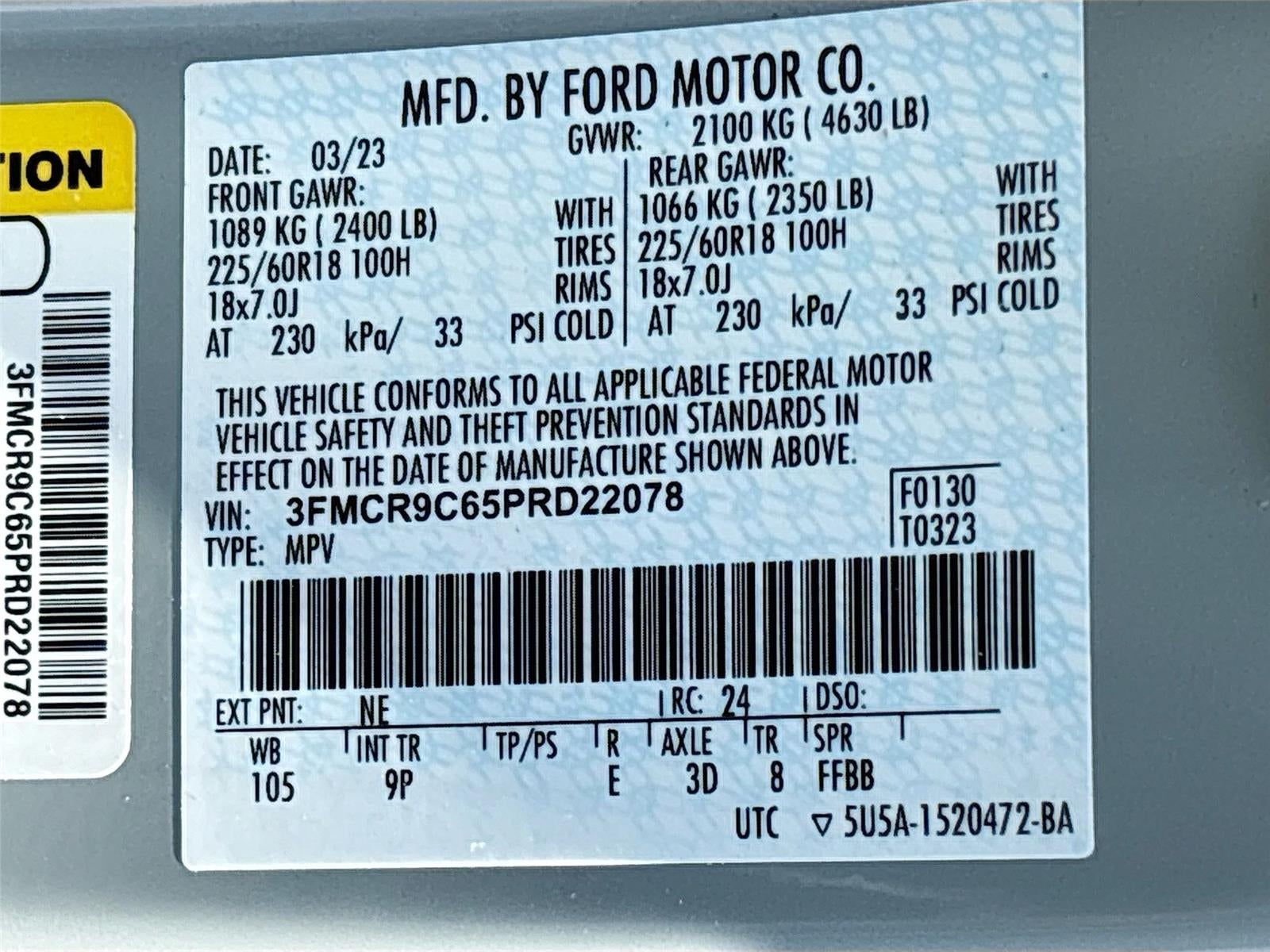 2023 Ford Bronco Sport Outer Banks