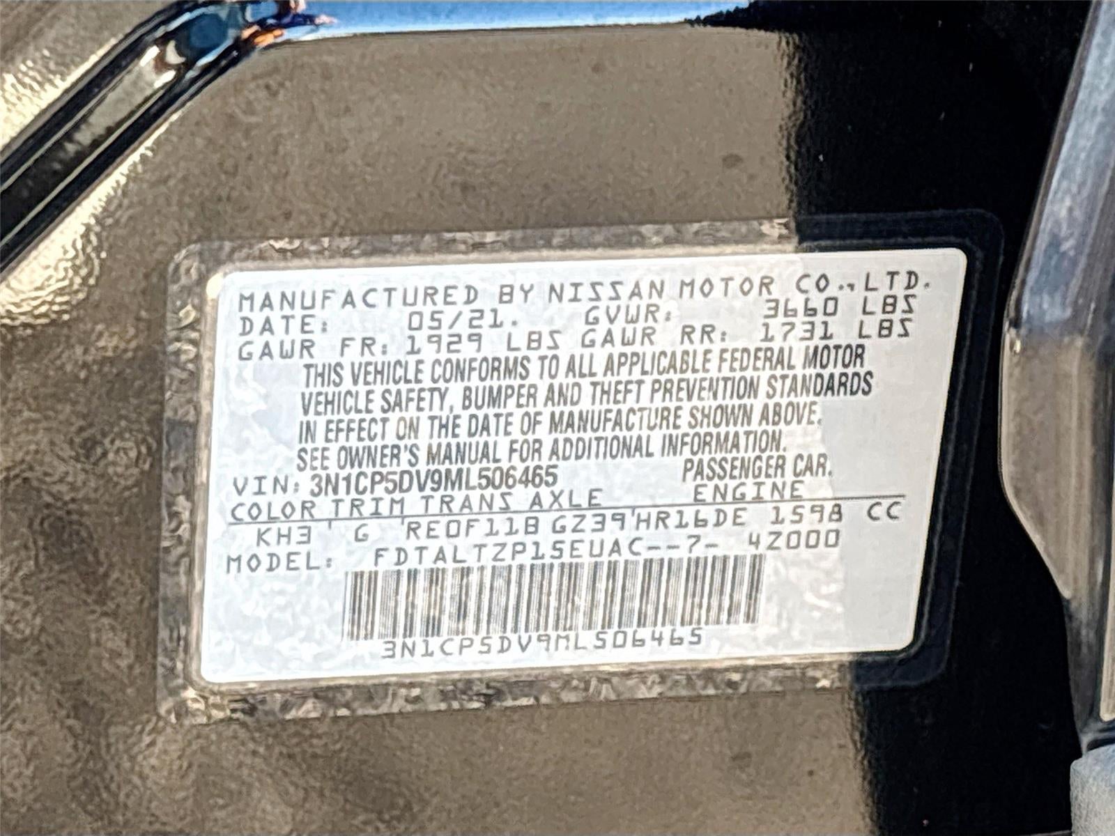 2021 Nissan Kicks SR