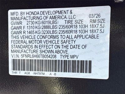 2026 Honda Odyssey EX-L