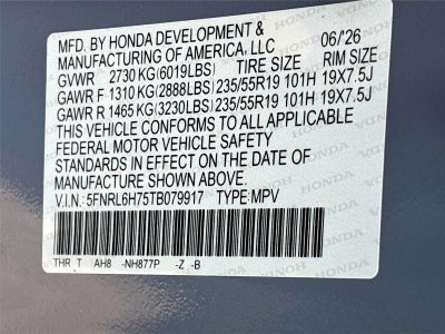 2026 Honda Odyssey Sport-L