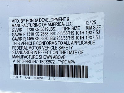 2026 Honda Odyssey Sport-L