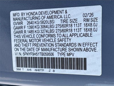 2026 Honda Passport TrailSport Blackout