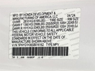 2025 Honda Pilot Sport