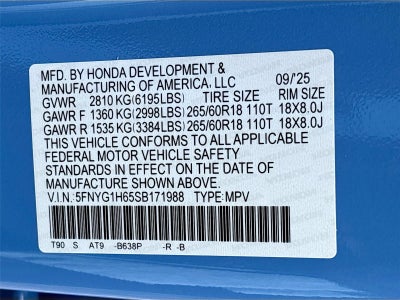 2025 Honda Pilot TrailSport