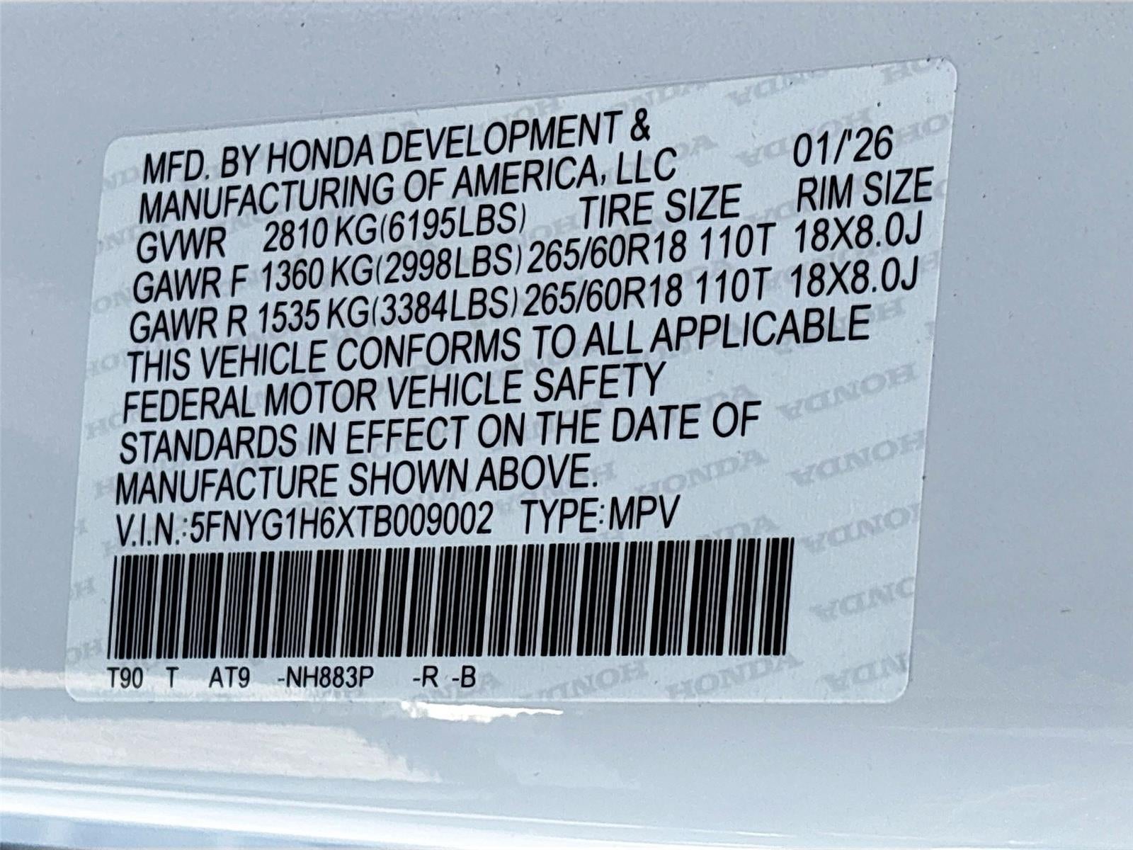 2026 Honda Pilot TrailSport