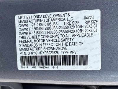 2023 Honda Pilot Touring