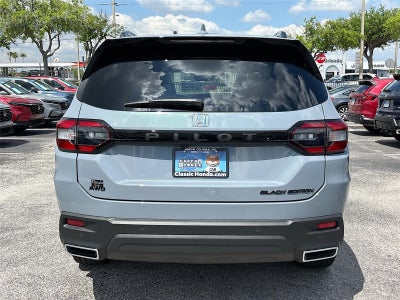 2025 Honda Pilot Black Edition