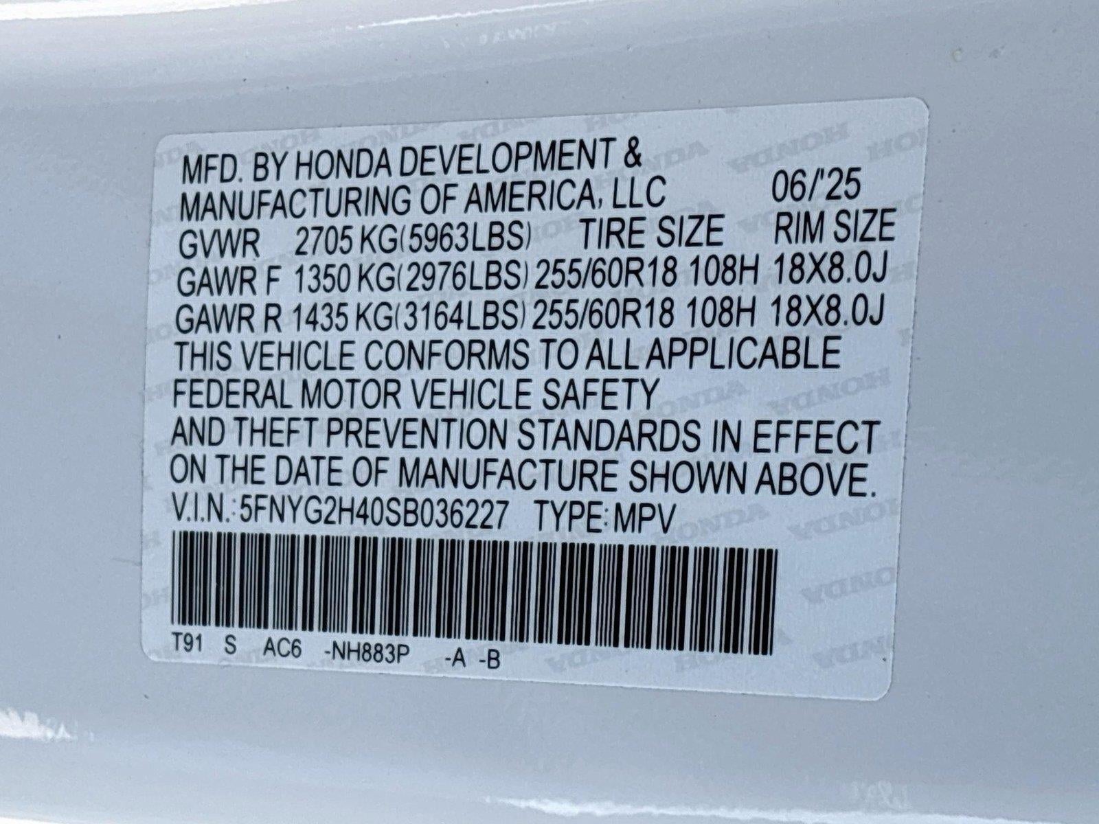 2025 Honda Pilot EX-L