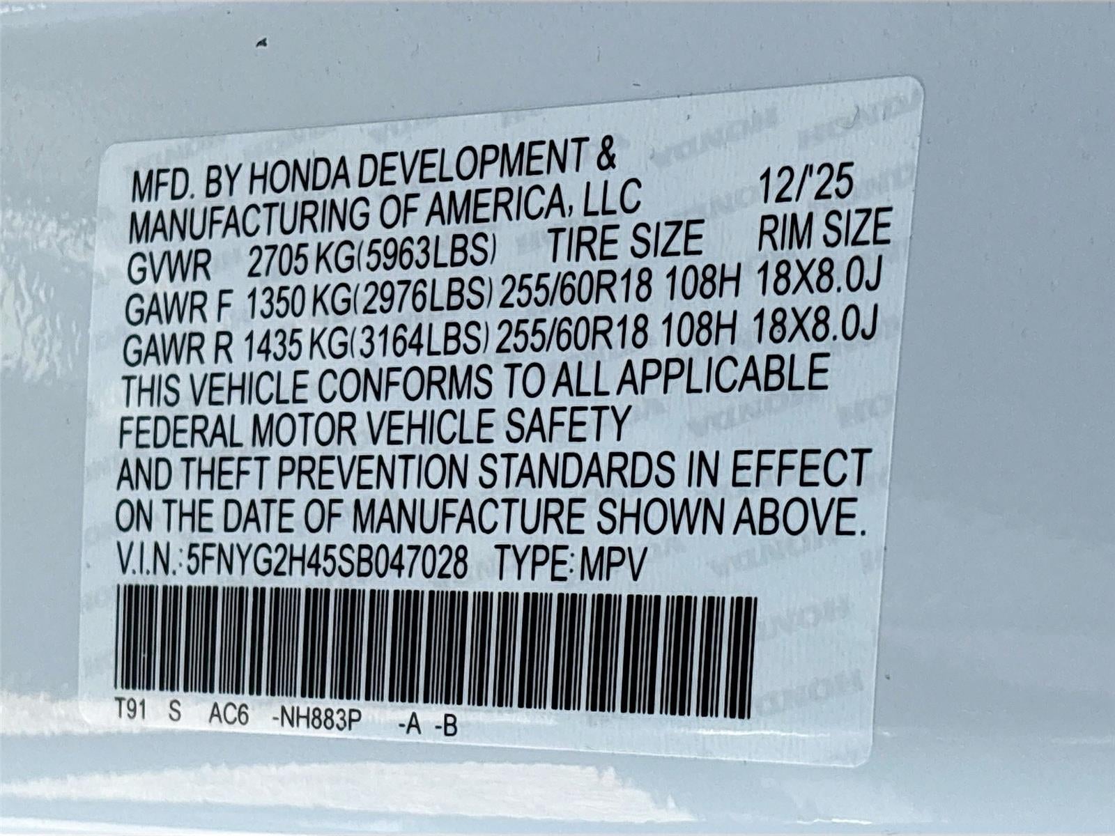 2025 Honda Pilot EX-L