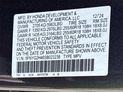 2025 Honda Pilot EX-L