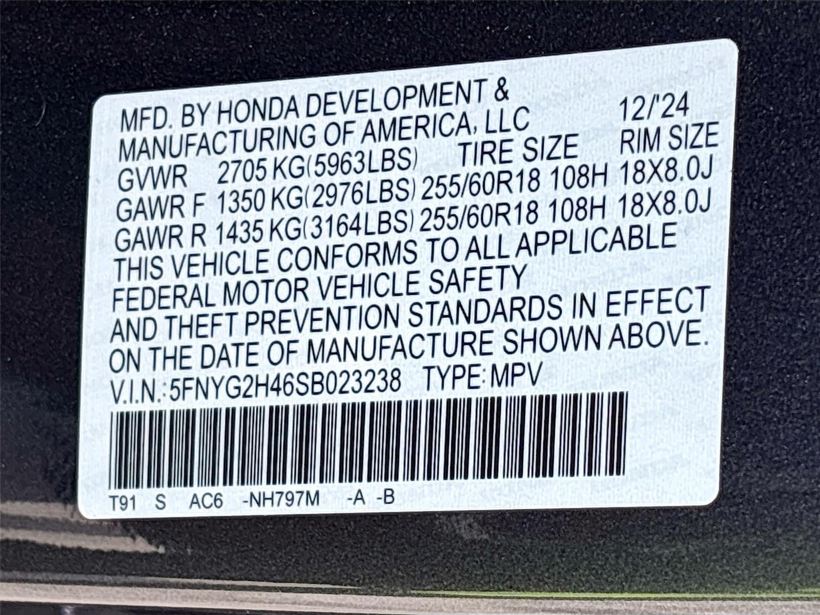 2025 Honda Pilot EX-L