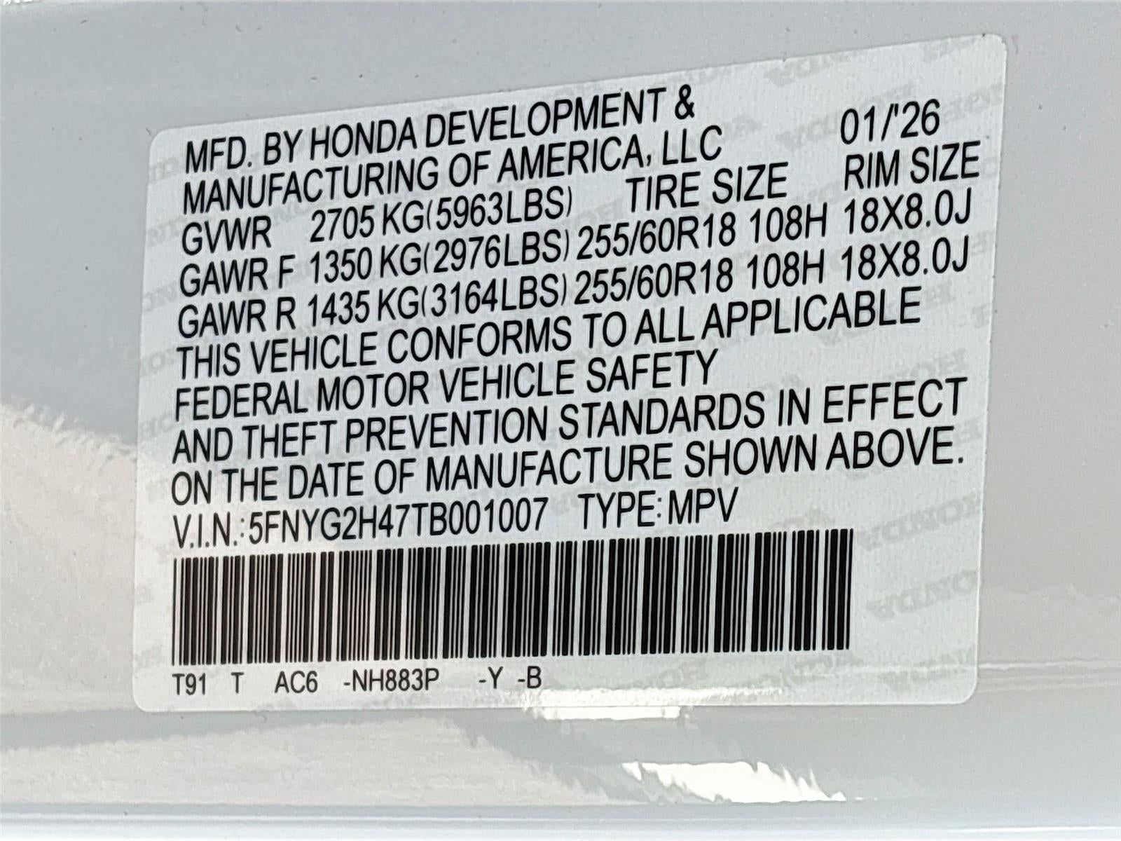 2026 Honda Pilot EX-L