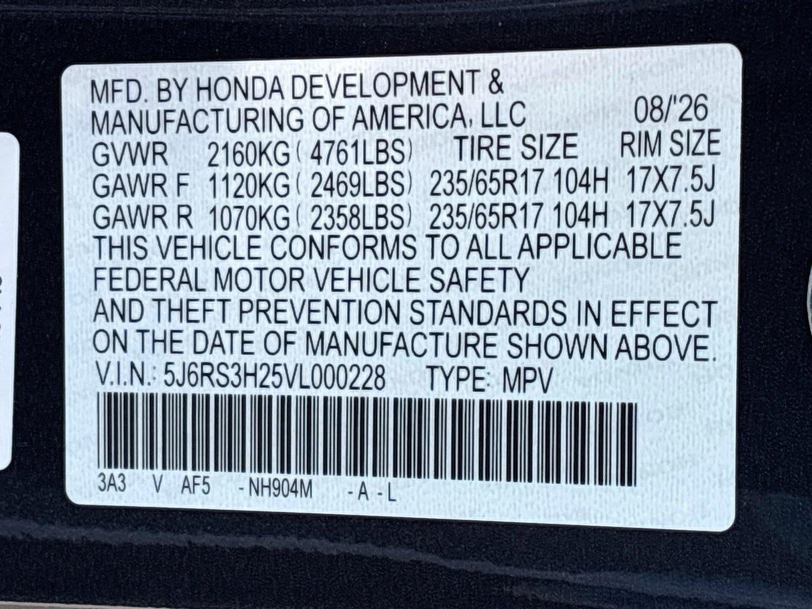 2027 Honda CR-V LX