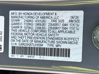 2026 Honda CR-V LX