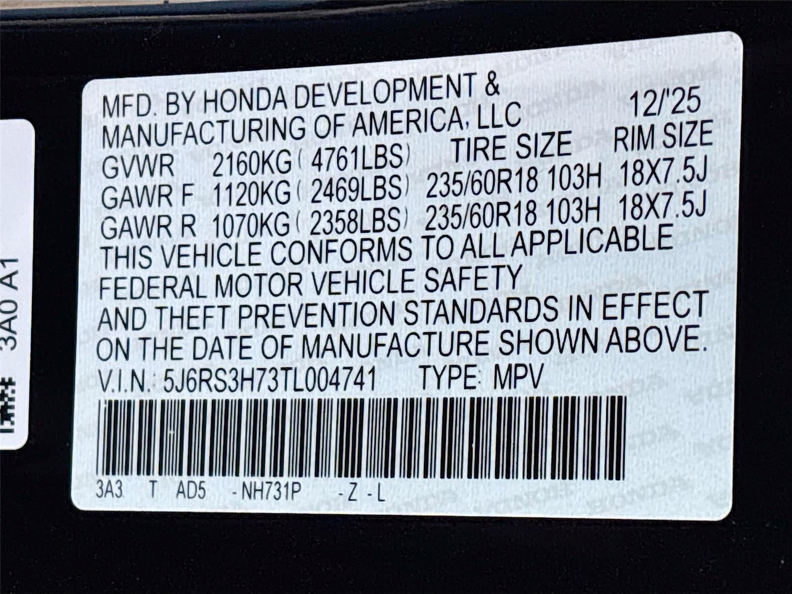 2026 Honda CR-V EX-L