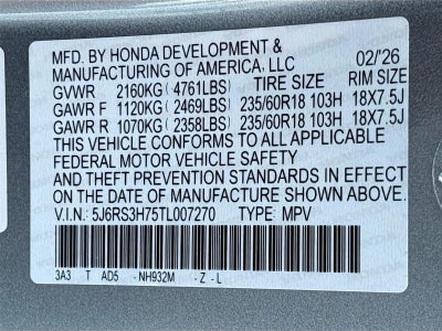 2026 Honda CR-V EX-L