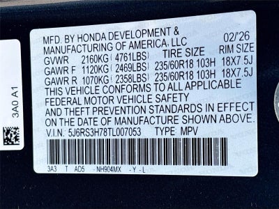 2026 Honda CR-V EX-L