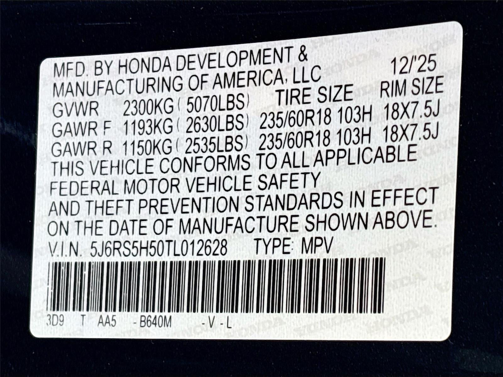 2026 Honda CR-V Hybrid Sport