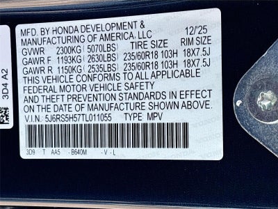 2026 Honda CR-V Hybrid Sport