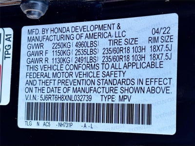 2022 Honda CR-V Hybrid EX-L