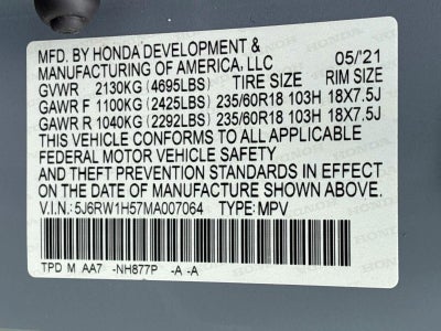 2021 Honda Cr-V EX