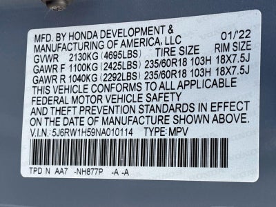 2022 Honda CR-V EX