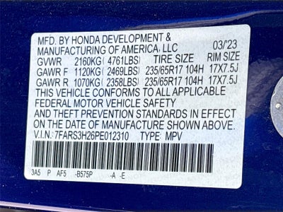 2023 Honda CR-V LX