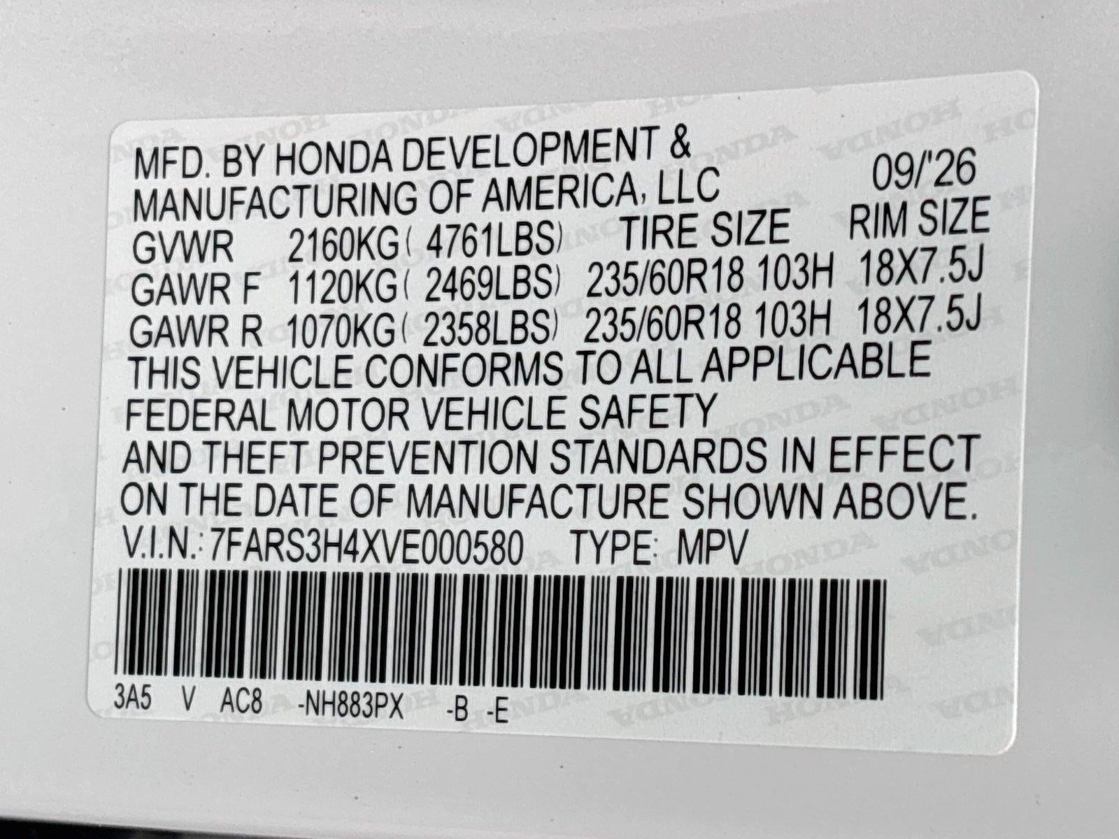 2027 Honda CR-V EX